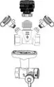 IMI-Hydronic-Engineering-IMI-TA-Strangventil-TA-Multi-Set-2-DN-50-Handrad-Entleerung-Globo-H-Rotguss-5850-08-800 gallery number 1